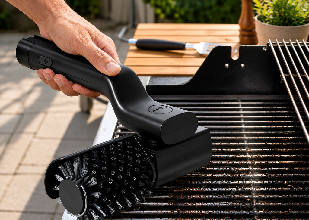 Drayvorx Anti-Shed Electric Grill Cleaning Brush